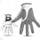 Golf gloves Men Breathable Comfortable Antislip for left and right hand 3