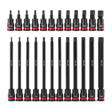 3/8inch Drive Impact Bit Socket Reinforced Power Nut Driver Set