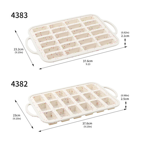 Space Saving Silicones Muffin Pan Reinforced Metal Frame-4382 2