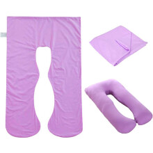 Maternity Pillow Cover, Healthy Comfortable Material & Necessary Body Pillow Cover For U-Shaped Pregnancy Pillows (130*70cm), Improved Pillow Cover &
