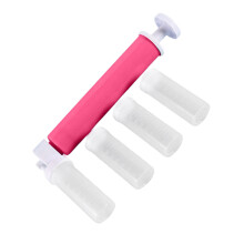 Handheld Manual Frosts Sprayer For Cakes Cookie And-Rose red