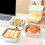 Stainless  Food Storage Container With Leak proof Lid -Beige 1 7