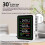 Easy to carry Air Quality Checker CO2 TVOC Formaldehyde-White 6