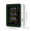 Easy to carry Air Quality Checker CO2 TVOC Formaldehyde-White 4