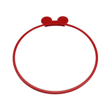 Adesivo decorativo para interior de carro elétrico MINI J01 J05, moldura da tela de controle central, adesivo fofo de orelha.