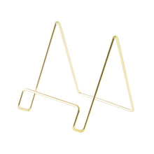 Metal Magazine Holder Rack Multifunction Desktop Display-Gold