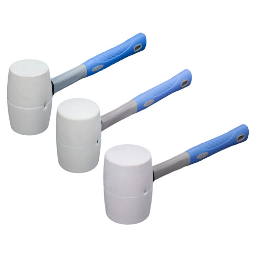 Professional Rubber Mallets Hammer NonSlip Handle For-1060g 1