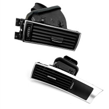 Center Console Side Air Vent Grille for A6L 2006-2021 Dash Vents Louver Accessories 4F0820901D 4F0820902D
