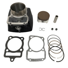 70-mm-Motorradmotor-Zylinderblock-Kit mit großem Bohrungsdurchmesser für Veloci Xeverus CG300 CG 300 cm³, 16-mm-Bolzen