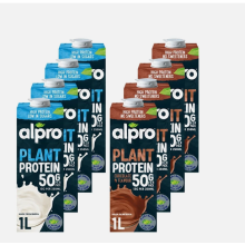 8 x 1L Alpro Protein Mixed Bundle Pack