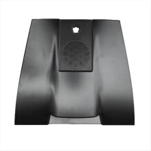 Car Dash Air Vents Plate Clock Bezel 55510-06030 5551006030 for 2012-2017 Electronic Clock Trim Frame Panel