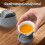 Hexagonal Shape Coaster Set Nonskid Bottom And Box For Hot-Gray 3
