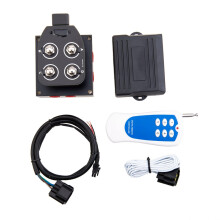 Válvula solenoide de 12 V con un solo clic, control remoto de 0 a 200 psi, para suspensión neumática