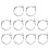 Violin String V68 10 Set Violin Strings 40 Pieces E A D G for 1/8 1/4 1/2 3/4 4/4 Common Size Stringed Instruments 1