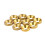 10Pcs M4 Gold Anodized Aluminum Countersunk Head Washers 1