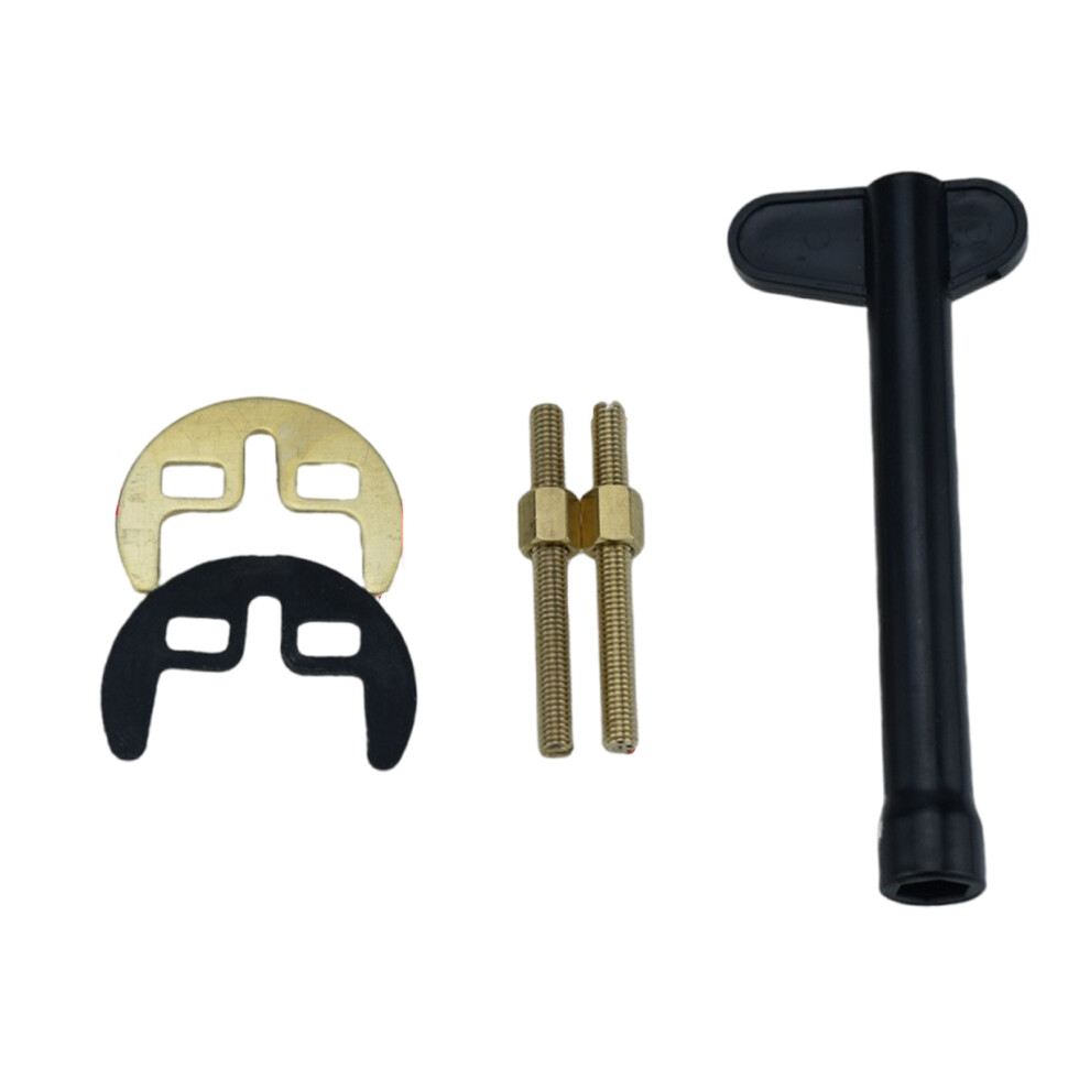 Horseshoe Shaped Antileak Faucet Gasket Set-Copper Double Hole 7696000940717