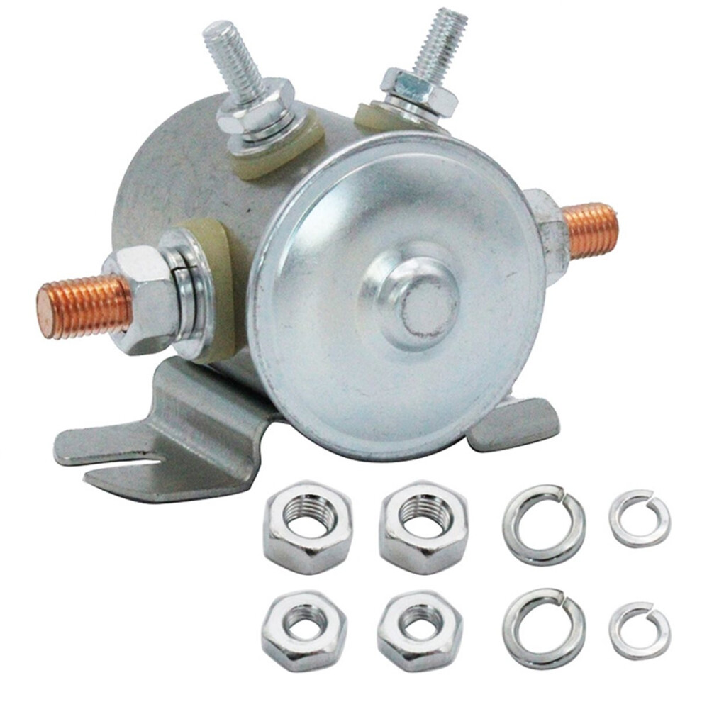12 Volt Duty Solenoid Relay 4-Terminal 150A For Golf Carts Heavy Duty Solenoid Relay 1114208 66-702 4854107170045