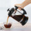 Professional Coffee Press Stainless Steel Frame Glass-Black 5