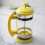 Professional Coffee Press Stainless Steel Frame Glass-Black 7