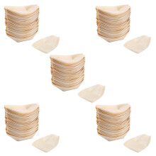 250X Finger Food - Ciotole, "Barca" Legno biodegradabile 11 cm x 6,5 cm