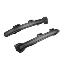 Luz LED dinámica para espejo retrovisor de coche, luz de espejo lateral, luz de señal de giro para Golf 7 7.5