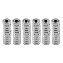 Cuscinetto a sfere radiale metrico schermato in metallo sigillato in miniatura da 60 pezzi Modello: 604 ZZ 4X12X4MM