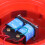 2X AC 220V 100mm 4 ιντσών Dia σχολικού πυρανίχνευσης ηλεκτρικό κουδούνι στρογγυλό κόκκινο 6