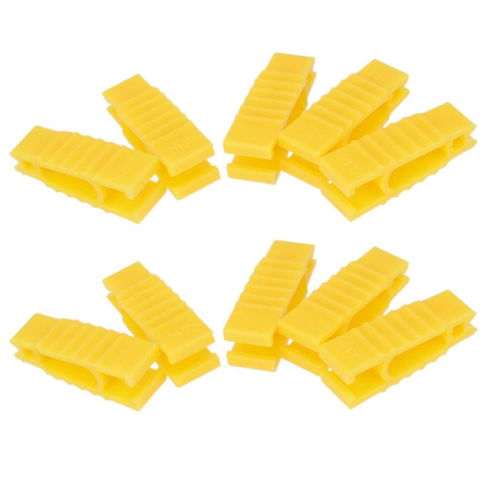 10Pcs Fuse Clip Tools Car Fuse Traction Automobile Fuse Puller Light/Yellow 4854107112649