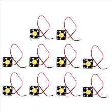 Conjunto de 10 ventiladores de refrigeração CC sem escovas 3010S 12V 0,06A, 30mm x 30mm x 10mm