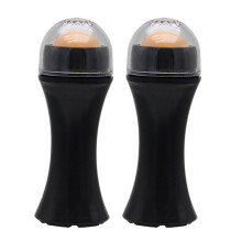 2 rodillos volcánicos de control de aceite Rolling Stone, maquillaje mate, limpieza facial, bola de absorción de aceite