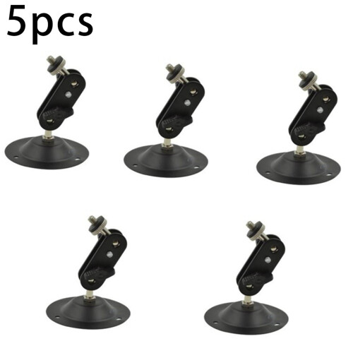 Camera Wall Mount Bracket,Monitor Holder,Black Speaker Brackets,Indoor Outdoor Ceiling Wall Mounts Projector Stand 10PCS 1