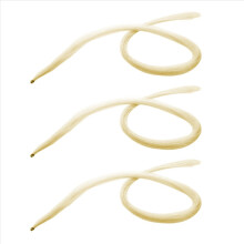 Conjunto de 3 arcos de violino de 80 cm (32 polegadas) com crina de cavalo natural branca.