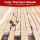 Multifunctional Deck Spacing Plastic Construction Spacer-Red 7
