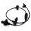 4Pcs Front Right / Left ABS Wheel Speed Sensor Fit for 2006-2011 57450--003 57455--003 6