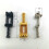 60 Roller Bridge Pull String Code Electric Guitar Saddle para Acessórios de Guitarra Elétrica Prata 2
