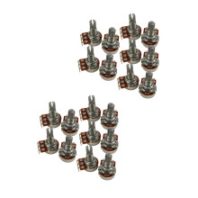 20 Potenciômetros Pequenos de 500K para Guitarra e Baixo