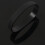 5X Pulseira Elástica de Silicone para Moda, Bracelete, Preta 6