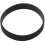 5X Pulseira Elástica de Silicone para Moda, Bracelete, Preta 2