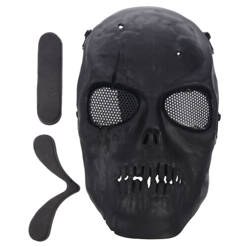 2X Mask Skull Full Protective Mask - Black 1
