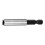 Resilient 1/4 Six Sided Handle Piece 60mm Extended-Silver 60 1