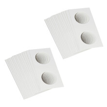 200 unidades de porta-moedas quadrados de papelão, acessórios para moedas, álbum de moedas, coleção, farol, selo, estojo para guardar moedas.