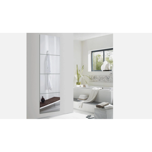4 pcs 30X30cm Mirror Tiles Wall Sticker Square Self Adhesive 1