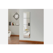 4 pcs 30X30cm Mirror Tiles Wall Sticker Square Self Adhesive