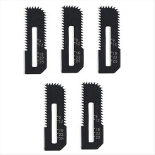 5 Pack Drywall Cut-Out Saw Blades for Cordless Cut-Out Saw, Cuts Drywall Up to 1-3/16Inch Thick (Depth Markings)
