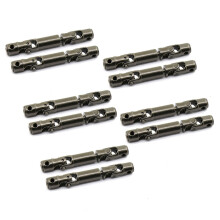 10PCS Upgrade Metal Driving Shaft for 1/16 B14 B14K B16 B16K MN90 MN90K MN91 RC Car Parts Crawlers Truck,Titanium