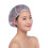 20 gorros de ducha impermeables con punta elástica para mujer, reutilizables 2