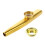 2X Metal Kazoo Φλάουτο Στόμα Μουσικό Όργανο Φυσαρμόνικα Πρακτική Χρυσή 3
