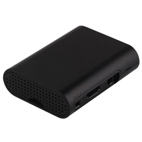 2x Case para Raspberry Pi 3 Modelo B, Raspberry Pi 2 Modelo B e Raspberry Pi B+4 Preto 2