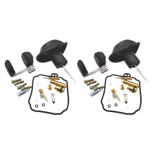 2x Motorradvergaser-Reparatursatz, Kolben-Schwimmer-Dichtungssatz für Virago 250 XV250