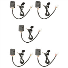 5X for Bluetooth AUX Adapter Handsfree Disc Box Harness with Microphone Bluetooth Connection Module